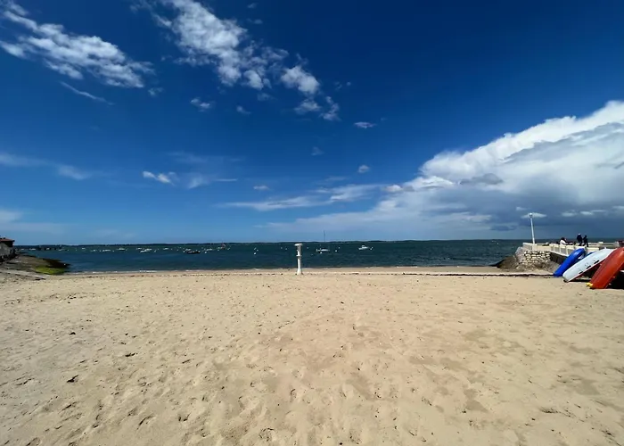 à - Proche Du Moulleau Avec Terrasse - Fr-1-474-281 Appartement Arcachon